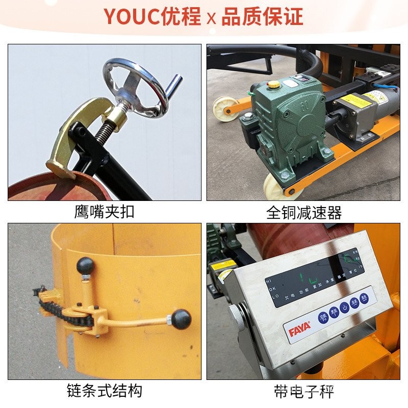Manual Iron Barrel Round Barrel 3YV54TF1400kg Oil Barrel Packing ...