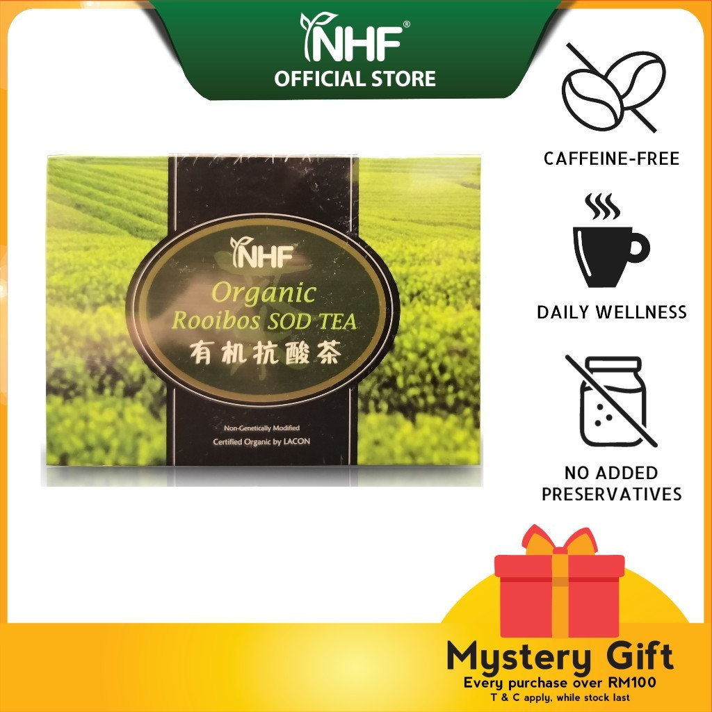NHF Organic Rooibos Sod Tea 有机抗酸茶 (20 Sachets) | Shopee Malaysia