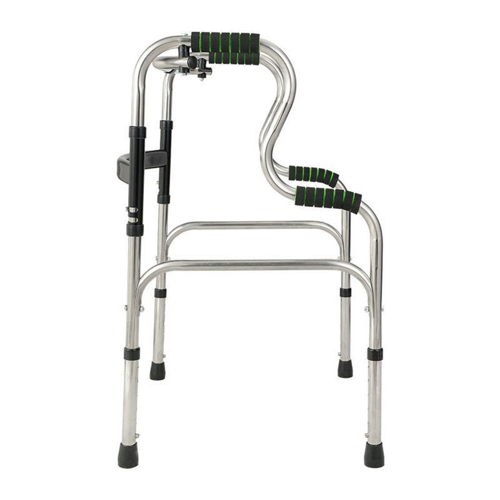 Local delivery+COD Walking Frame Curve Handle Lightweight Walker A-id ...