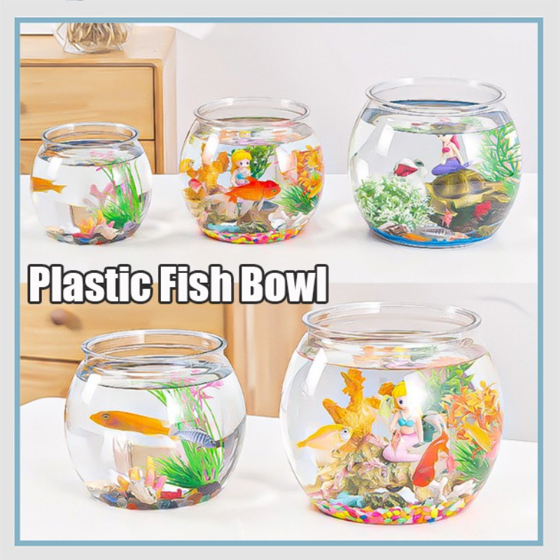 Plastic Aquarium High Transparency Aquarium Small Fish Tank ...