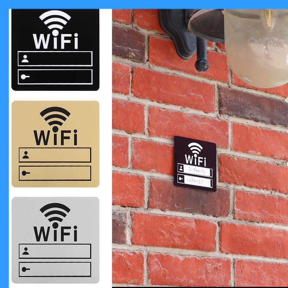 GUSTAVA WIFI Sign, Rewritable Decorative Public Shope Signage, Wireless ...