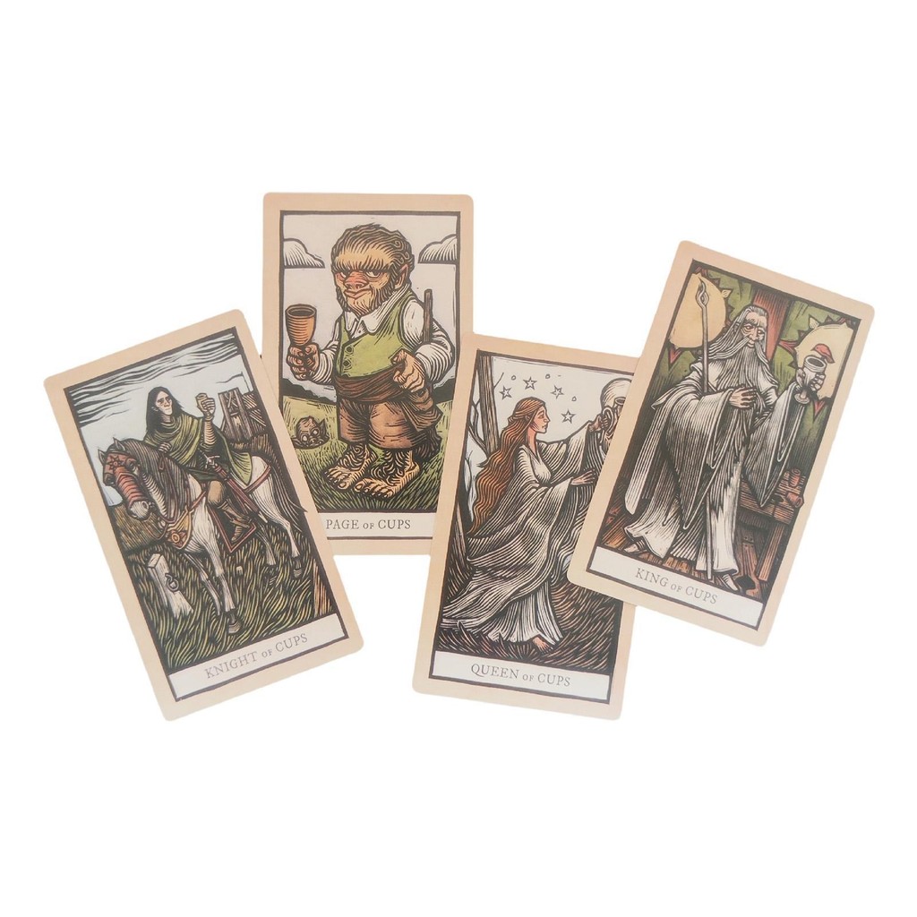 The Lord of the Rings Tarot Oracle Cards Psychological Oracle Deck ...