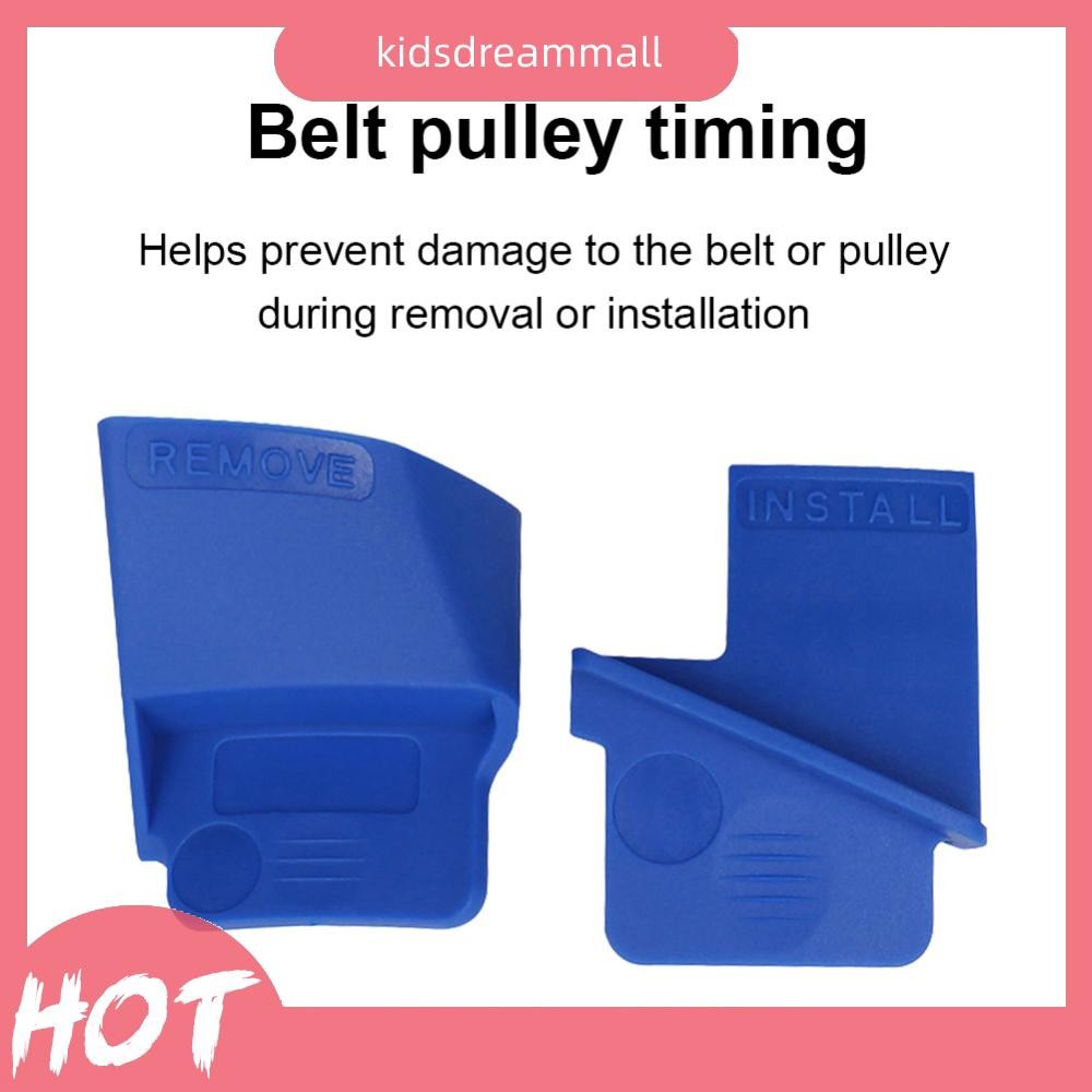2-Piece Stretch Belt Removal And Installer Tool Set - Drive Belt Remover Tools For Car