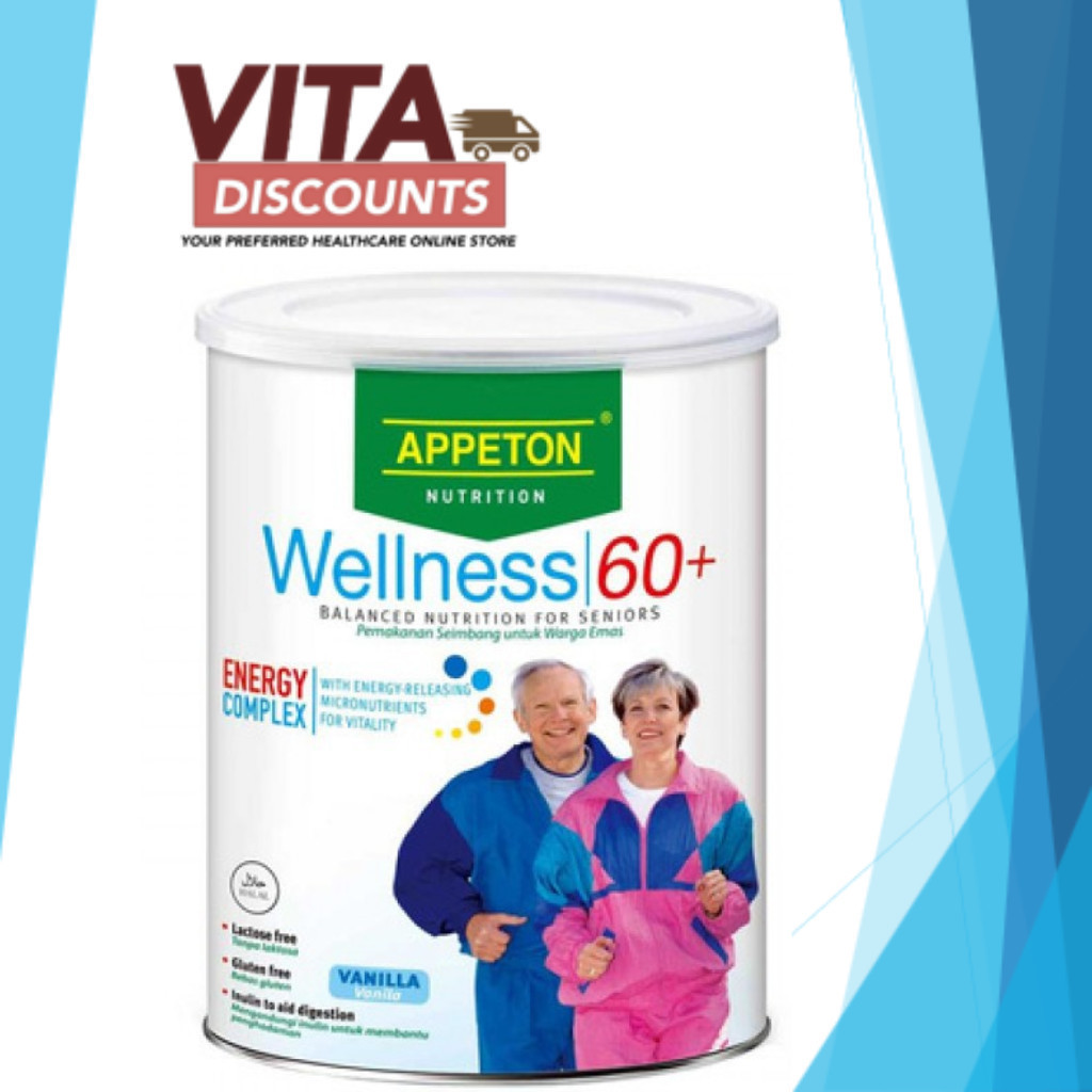 APPETON WELLNESS 60+ REGULAR POWDER 400G | Shopee Malaysia