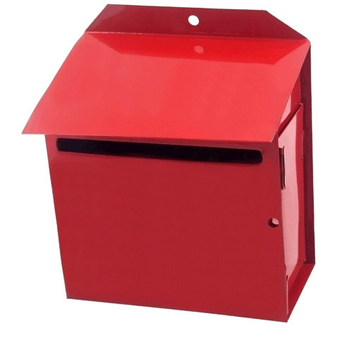 🍃Ready Stock🍃 ZINK METAL LETTER BOX / RED MAIL BOX / PETI SURAT BESI ...