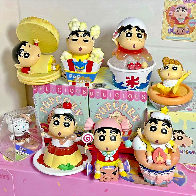 Crayon Shin Chan Blind Box Doll Funny Cartoon Shin-chin Ornament Blind ...