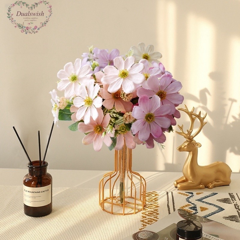 Dualswish Small Fresh Natural Wind Simulation Flower Daisy Princess ...