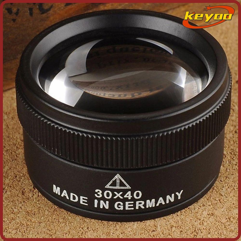 [KEYOO] Measuring Magnifier Professional Mini 30x 40mm Microscope ...