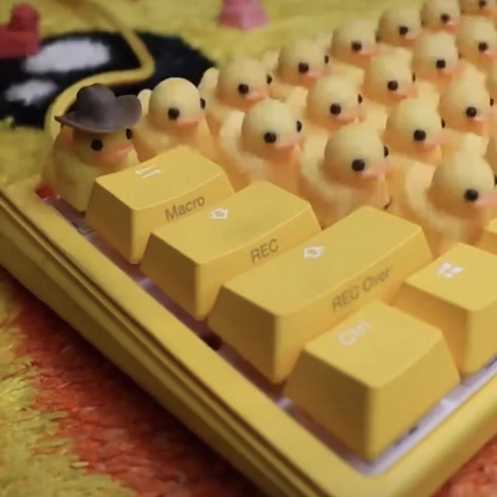 Duck Keyboard Press Duck Call Duck Duck Keyboard Mechanical Keyboard