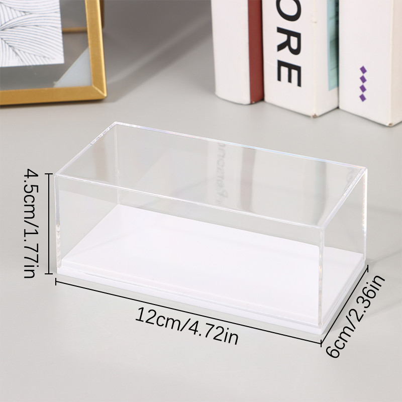 [MMBB] 1:64 Scale Car Model Display Box Transparent Acrylic Dustproof ...