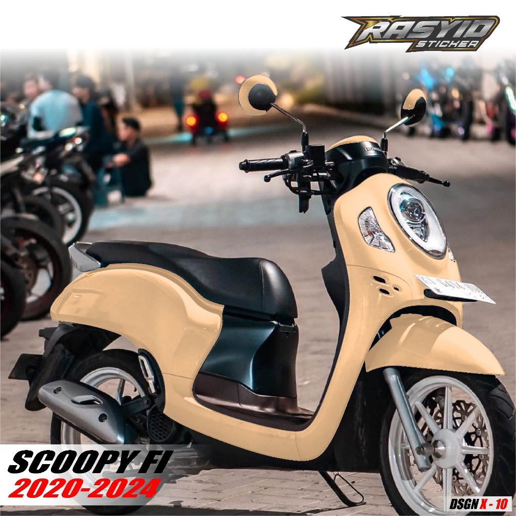 Honda Scoopy Prestige Full Body Decal Sticker 2020 2021 2022 2023 2024 ...