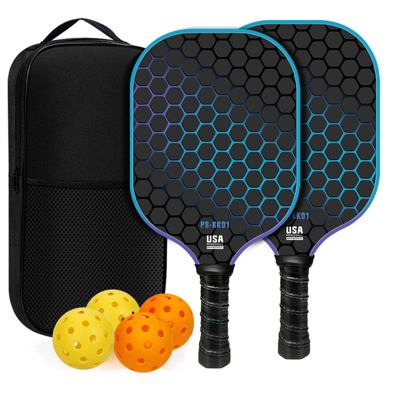 High-value Glass Fiber Pickleball Paddle Frame Color Gradient Pickle ...