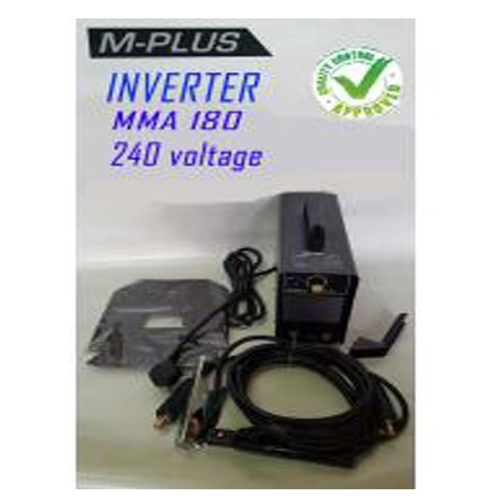 Mplus High Quality Inverter Welding Machine MMA180 (Full Set) | Shopee ...
