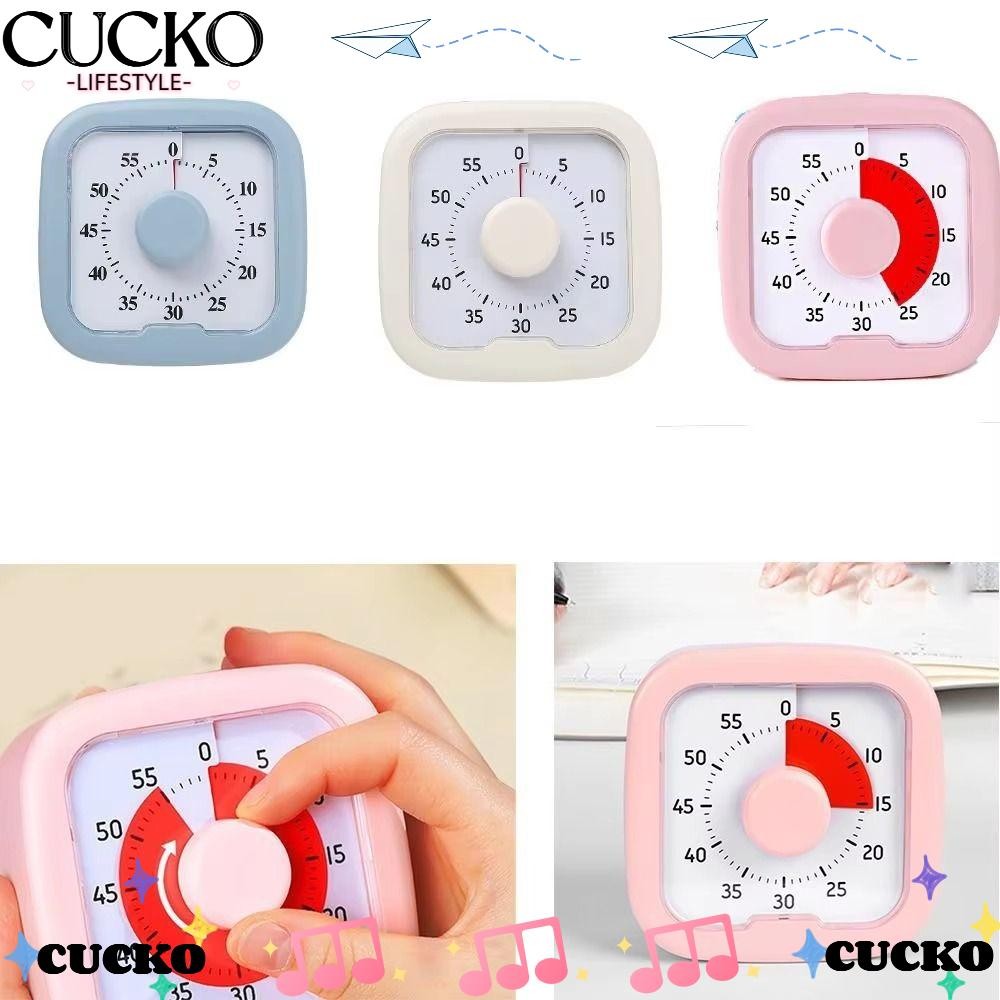 CUCKO Desk Timer, Silent Operation Study Tool Visual Timer, Portable ...