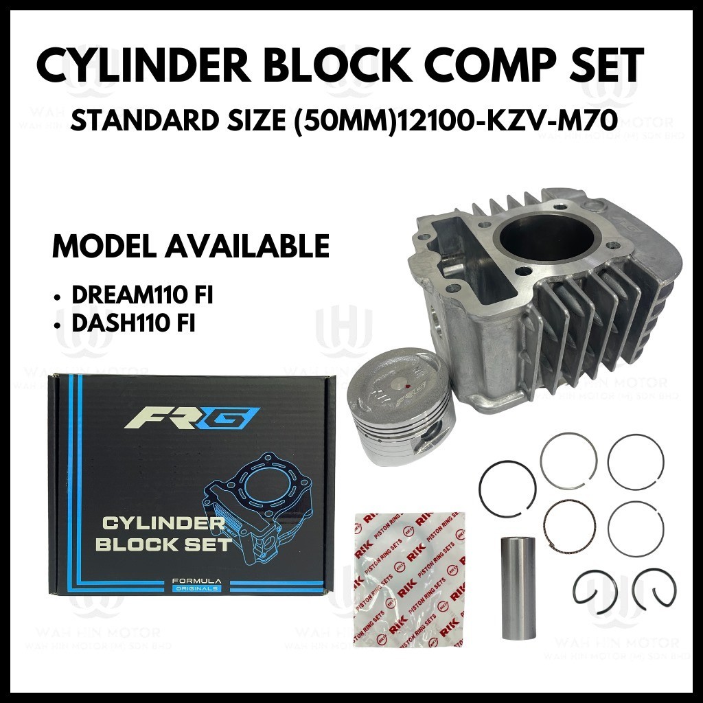 FRG BLOCK ASSY HONDA DREAM110 FI / DASH110 FI / W110 FI WAVE110 BLOK ...