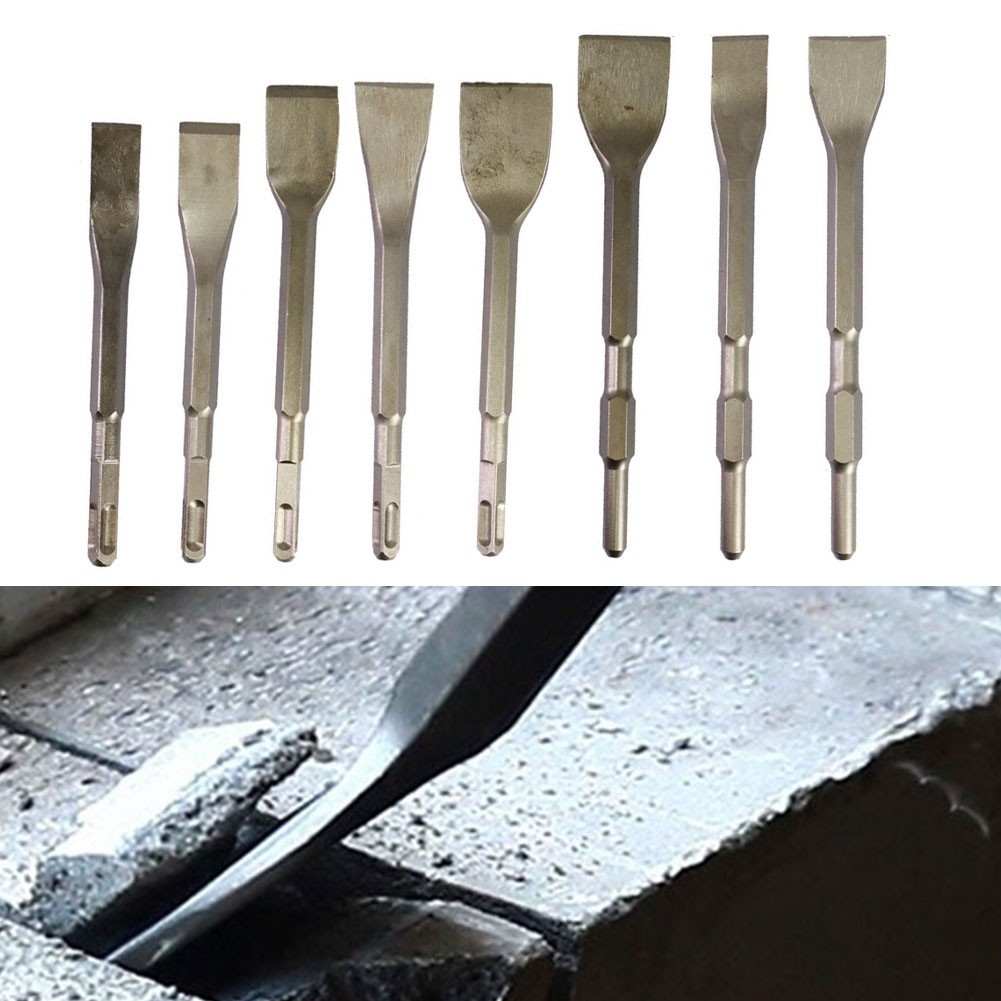 [LSAR-HOT] 1PC Chisel Bits Square/Round handle Shank for Electric ...