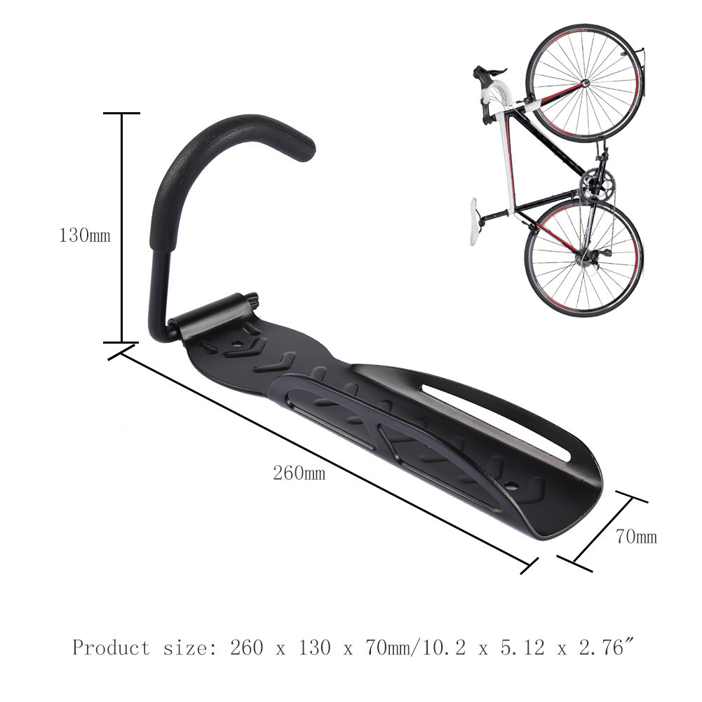 4 bike wall storage rack