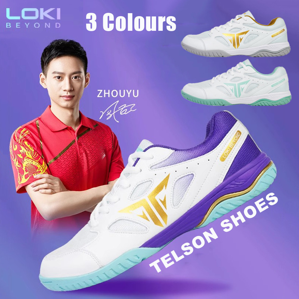 LOKI Table Tennis Shoes Professional Non-slip and Shock-absorbing Ping ...