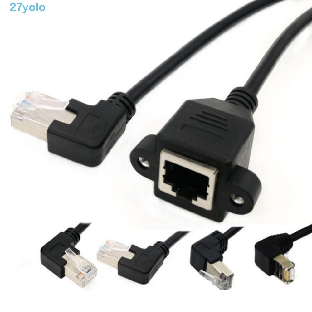 YOLO RJ45 Cable Multiple Angles With Ears With Screw Holes Male To ...