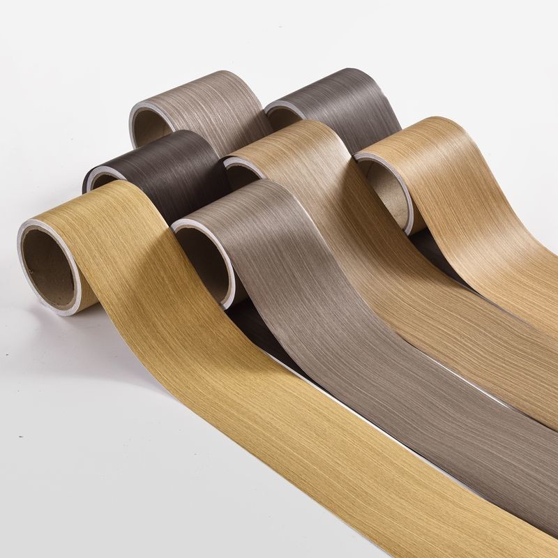 Wood Grain Sticker Door Sticker Decorative Strip Wardrobe Self-Adhesive ...
