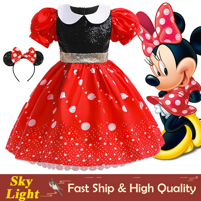 Minnie mouse princess dress best sale