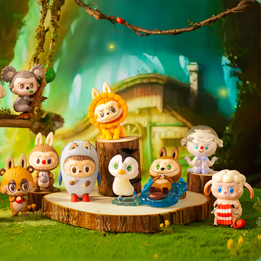 Labubu The Monsters Animals Series Blind Box Kawaii Action Mystery ...