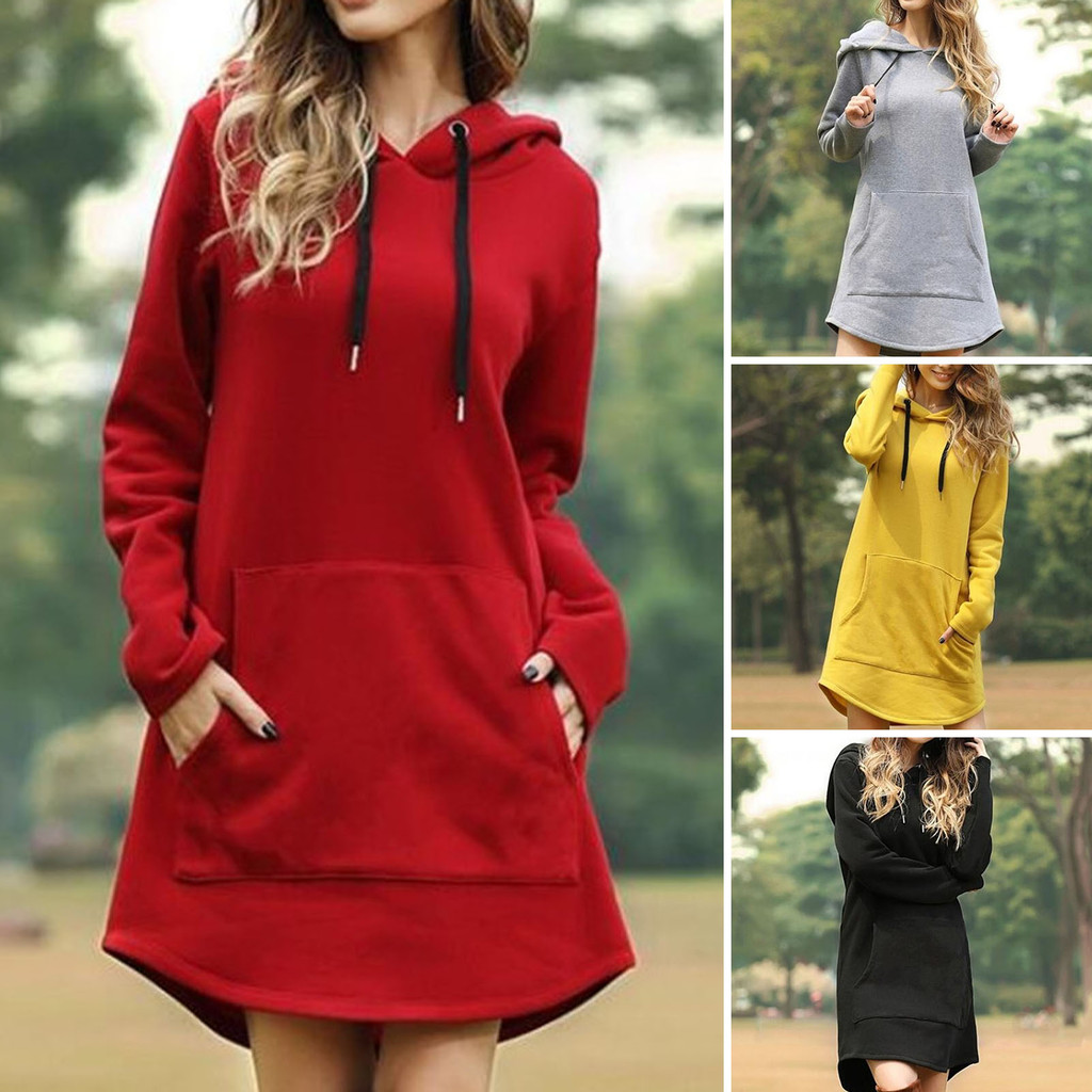 Loose pocket mini dress online