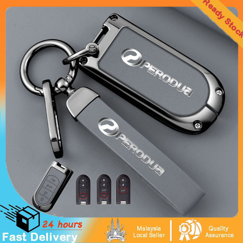 HOT!!! Perodua Car Key Case Sarung Kunci 2018 2021 MYVI Axia