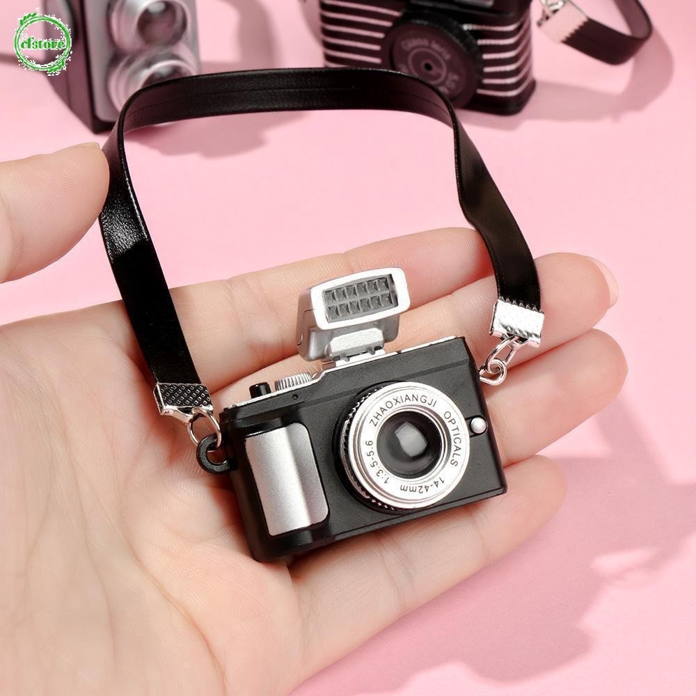 1Pc 1/6 1/8 1/12 Dollhouse Miniature Digital SLR Camera for labubu ...