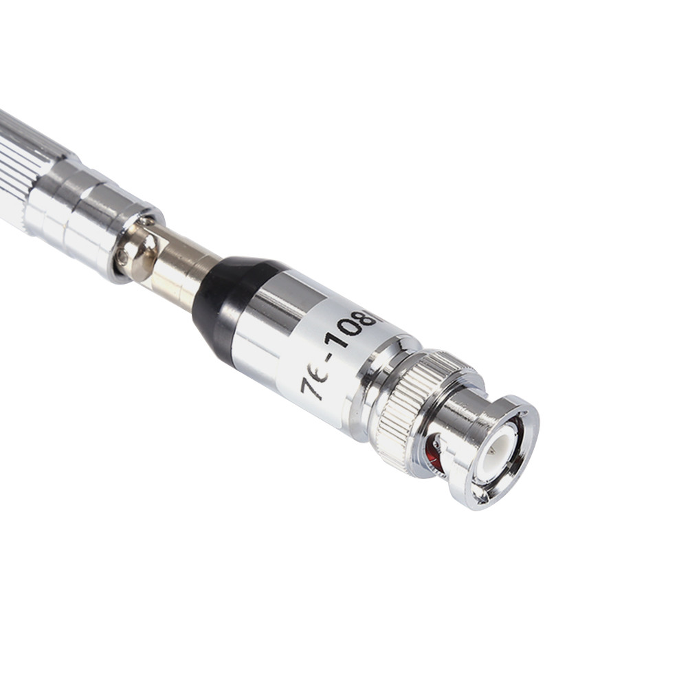 76-108MHz Telescopic Antenna FM Radio Antenna with BNC Connector ...