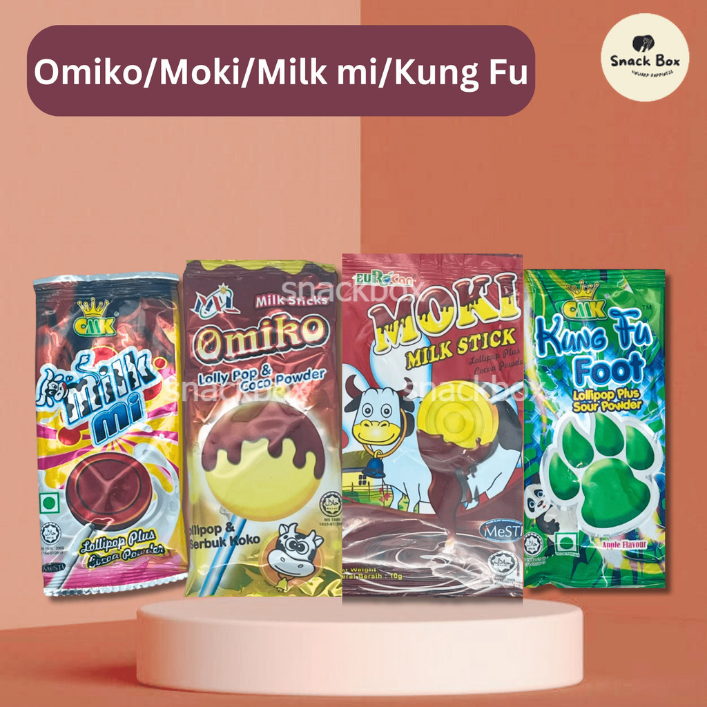 Omiko / Miko / Milk Mi / Kung Fu Foot Sour Powder + Lollipop (Big Pek ...