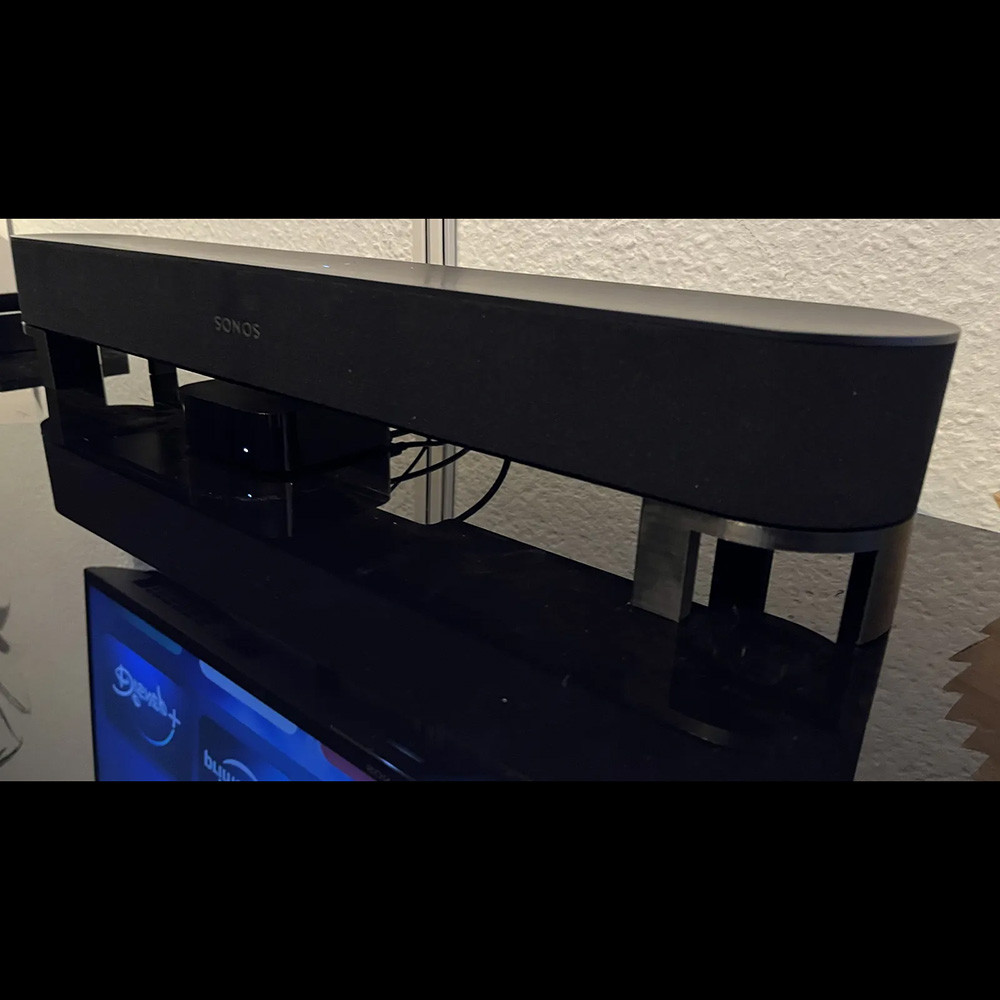 Sonos beam Gen2 Soundbar Echo Wall Desktop Bracket Storage Rack Speaker ...