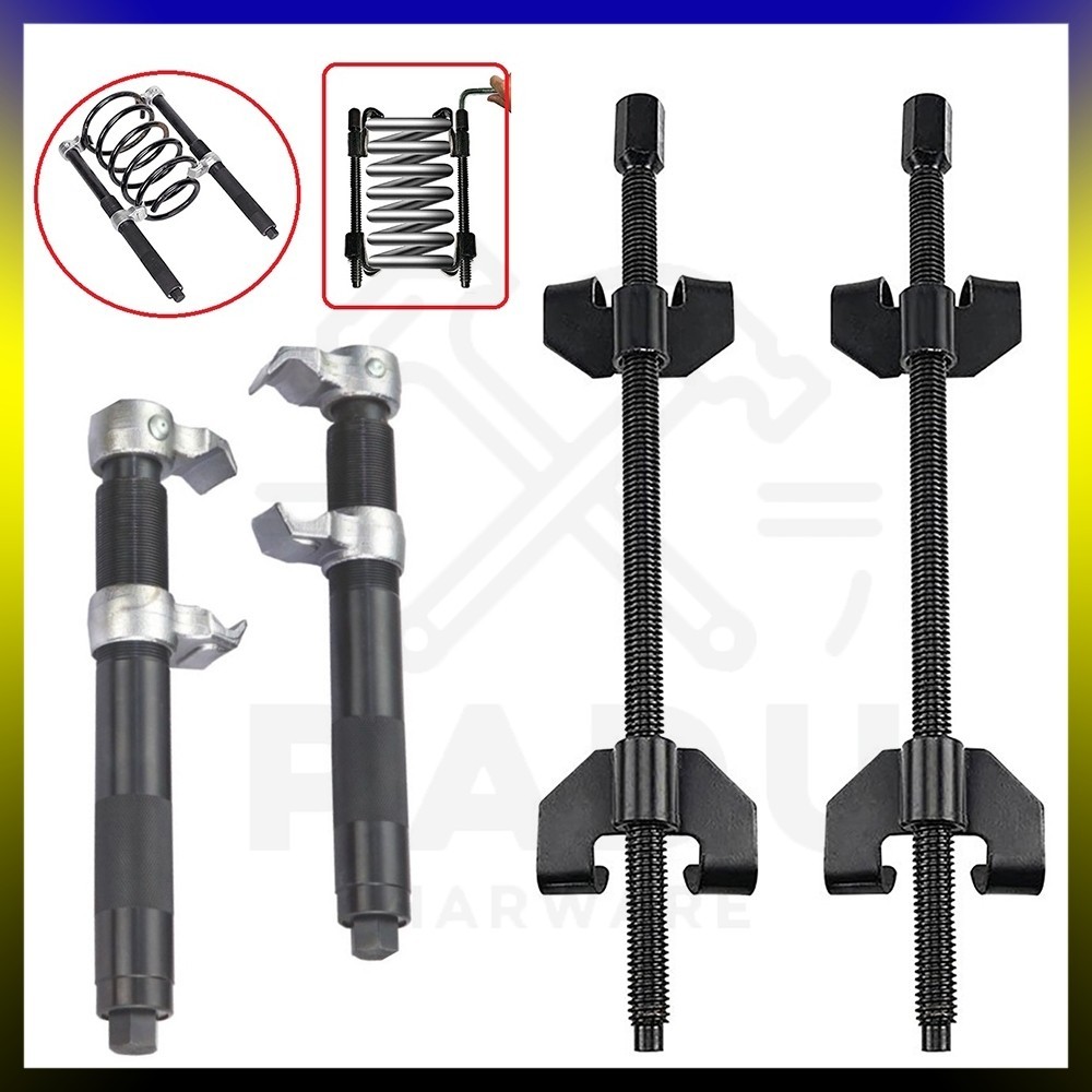Car Shock Absorber Coil Spring Compressor Auto Strut Suspension Clamp Automotive Vehicle Special Tool Pemampat Spring Shopee Malaysia