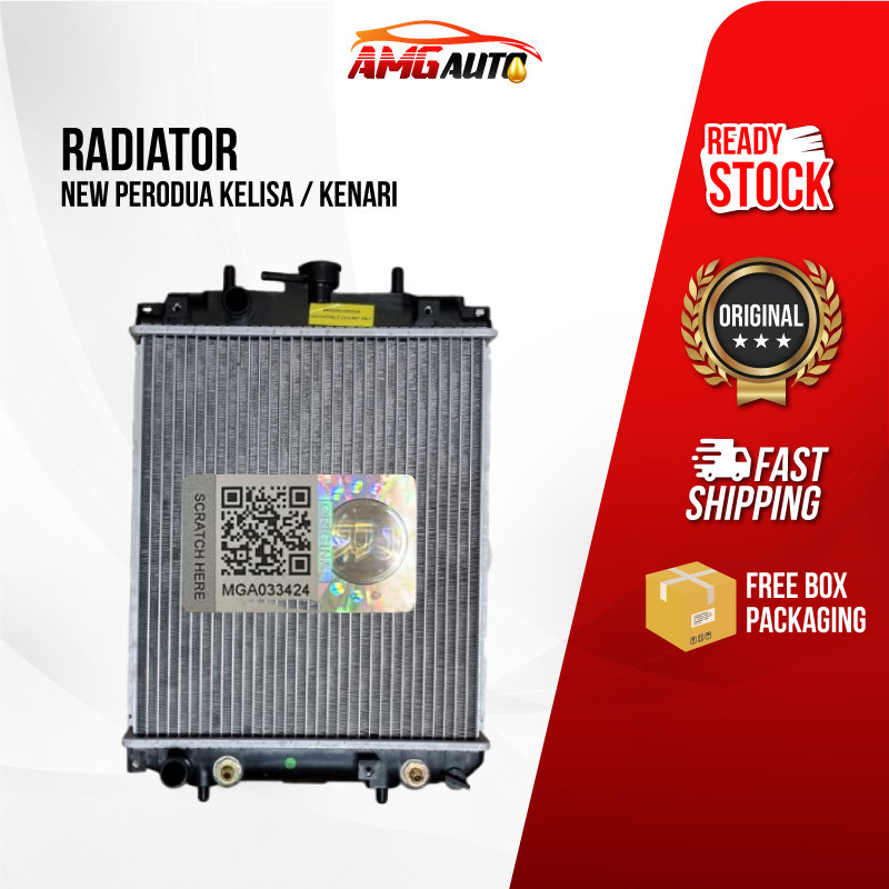 New Perodua Kelisa / Kenari Auto / Manual Tebal Layer 26mm Radiator ...