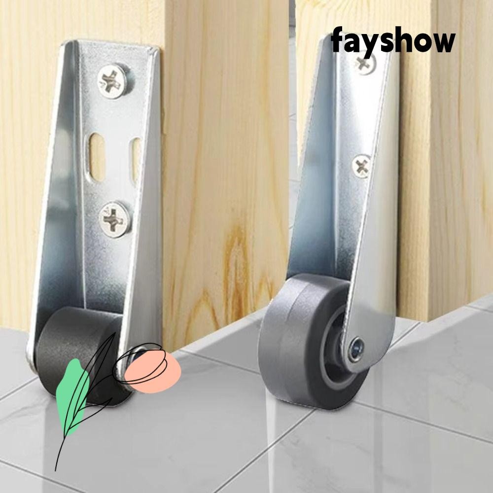FAYSHOW Furniture Caster, Mobile Household Moving Tool Directional Roller, Side Mounted Silent