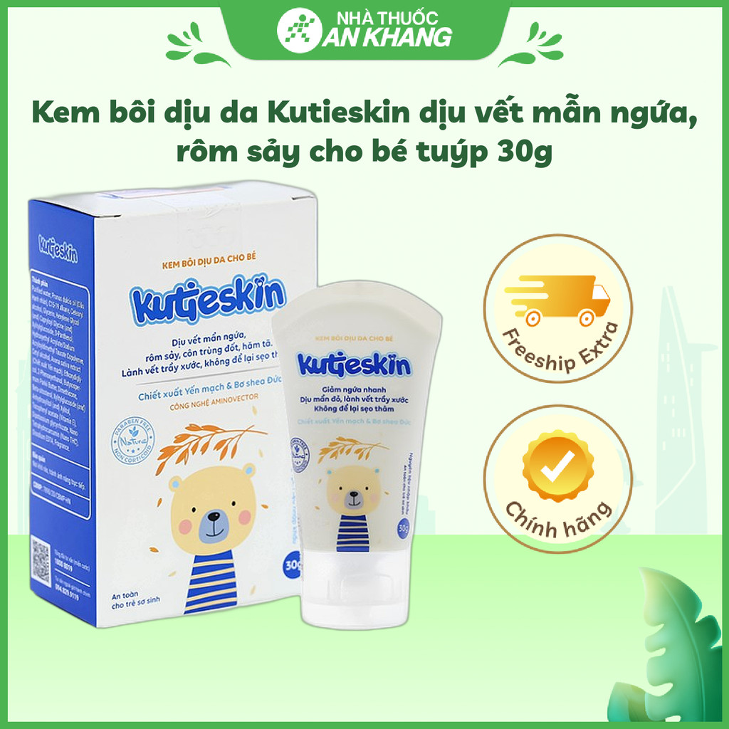 Kutieskin skin soothing cream to soothe rashes, itching and heat rash ...