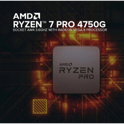 CPU AMD Ryzen 7 4700g 4750g 5800X socket AM4 APU 8 core 16 Threads ...