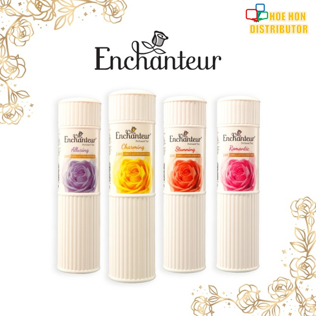 Enchanteur Perfume Talc Powder 125g Romantic Alluring Stunning Charming ...