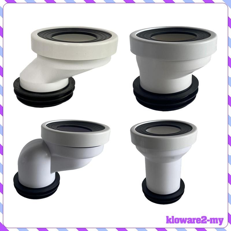 [KlowareafMY] Full Flush Offset Toilet Flange Connector Replacement PVC ...