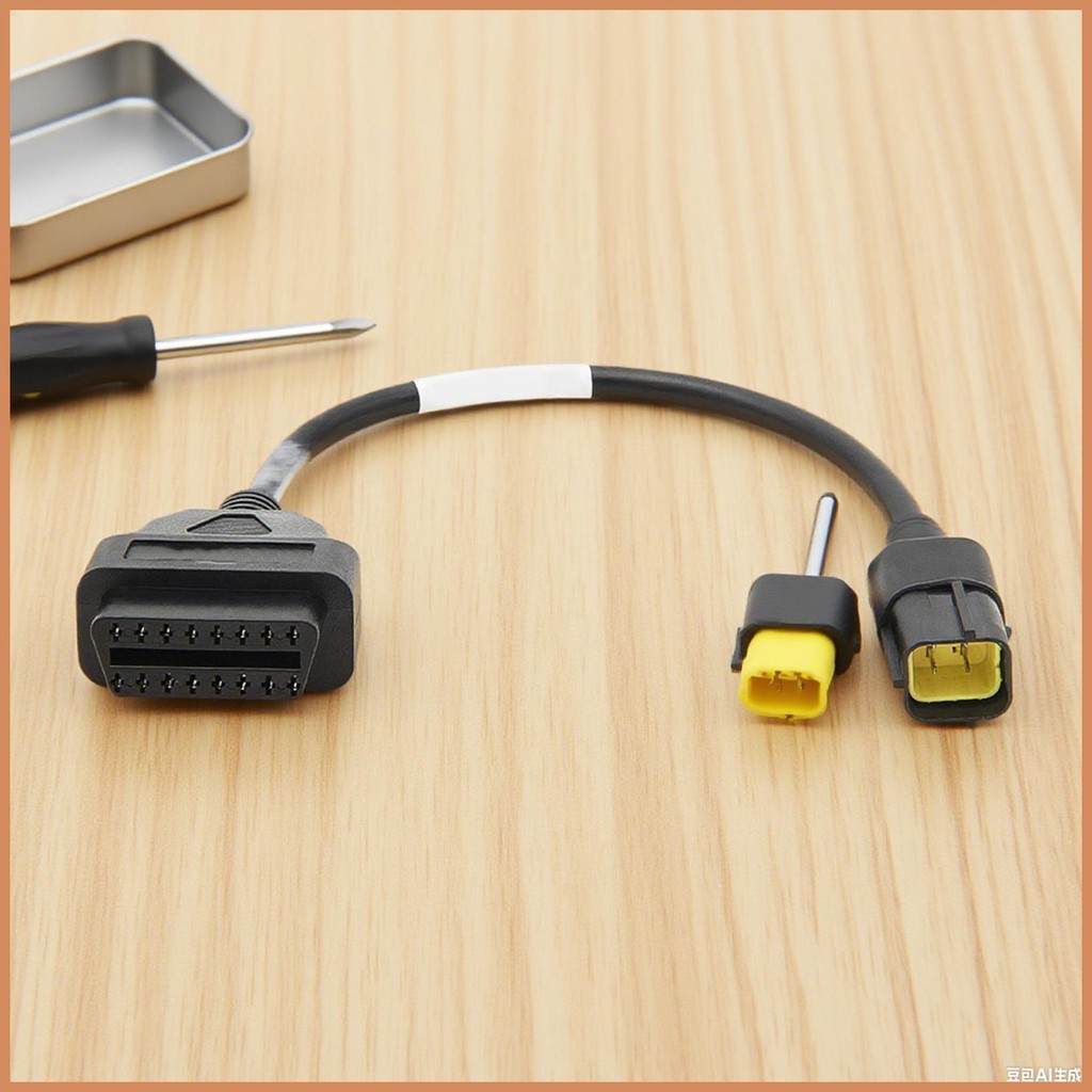 OBD2 Extension Cable Car OBD Diagnostic Scanner Adapter Cable Heavy ...