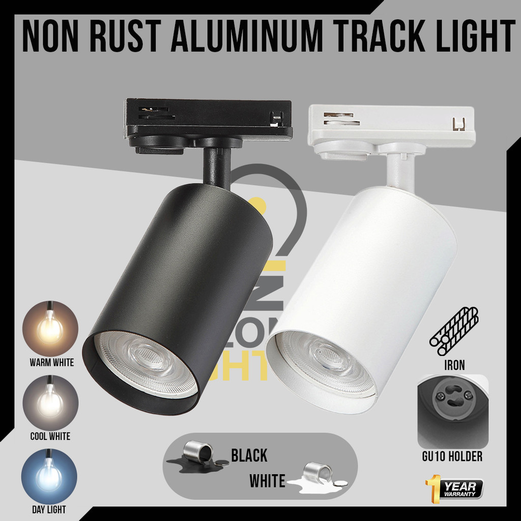LED Track Light GU10 Spotlight Bulb Ceiling Lighting Spot Tracklight ...