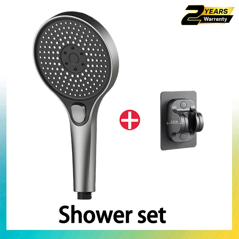 (2 year warranty) Handheld or wall-mounted shower head 3 modes High ...