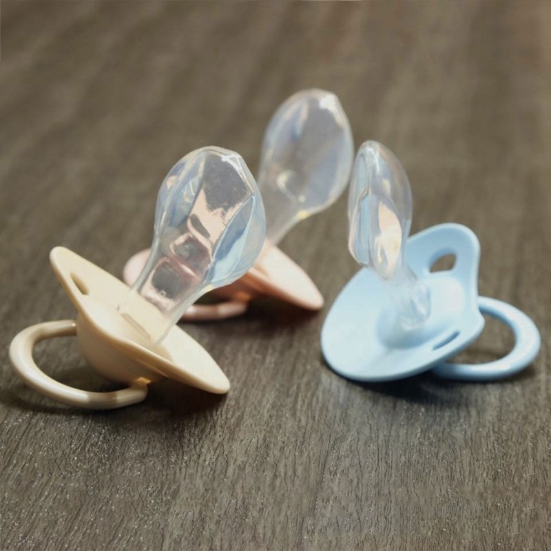 BB Silicone Adult Soother Pacifier Neutral Color Ergonomic Chewing Toy ...