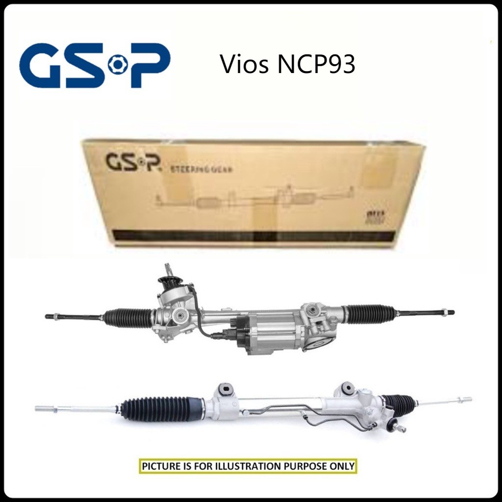 GSP Power Steering Rack Set - Toyota Vios NCP93 2007-2012 ( 6Month ...