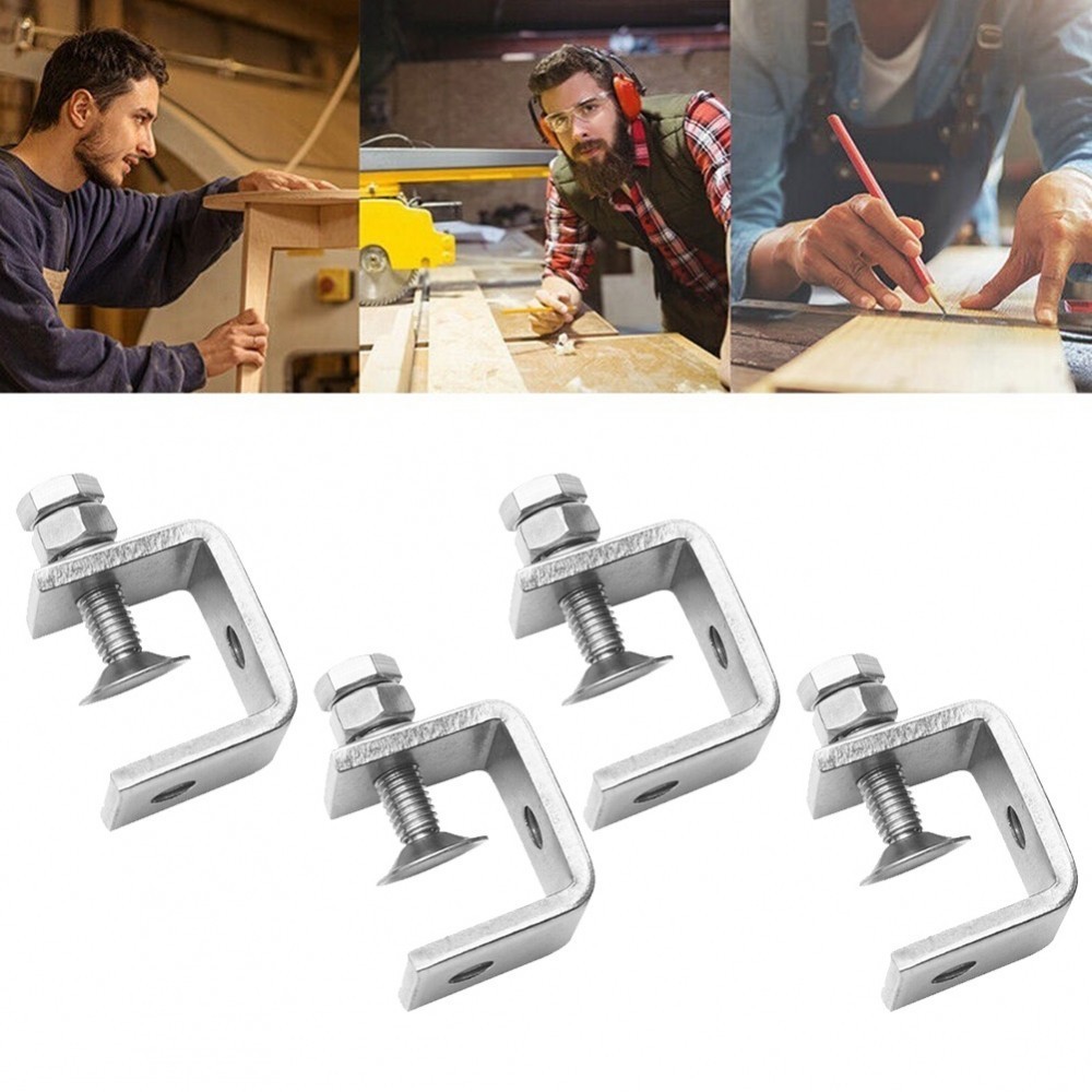【shopee】C-clamp 16-25mm Range Hardware Jaw M8 Threaded Hole 16-25mm ...