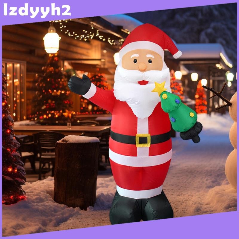 [LzdyyhacMY] Lighted Inflatable Santa Christmas Inflatable Santa for ...