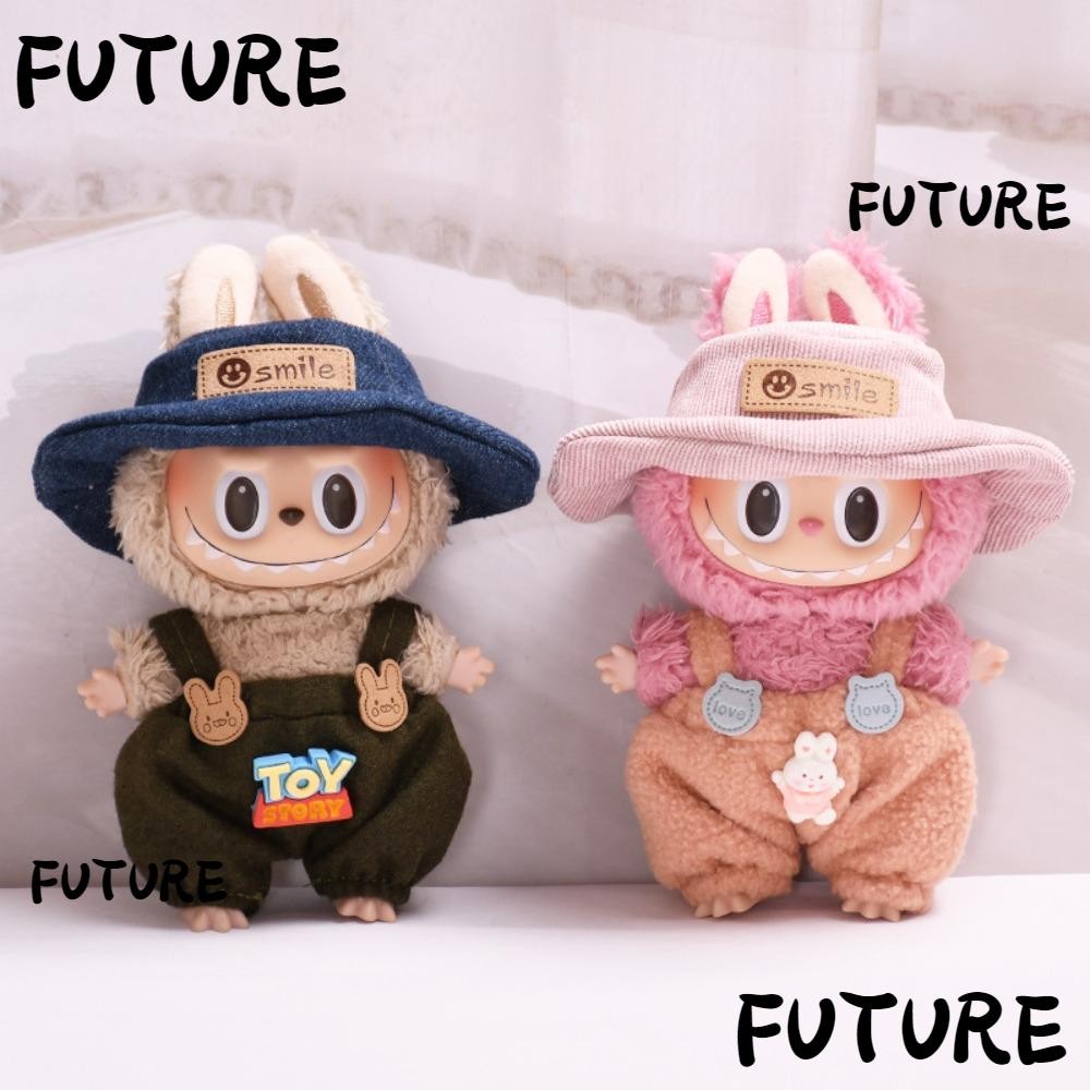 Clothes For Labubu, Clothes Set For Labubu Doll, Crochet 3 Piece Set Hat Clothes Backpack For Labubu Stylish Adorable 1bo8l