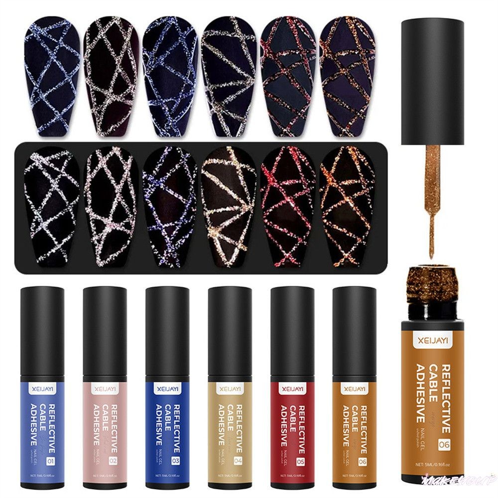 Edge-Painting High Gloss Finish Radiant Edging Gel Metallic Edge ...