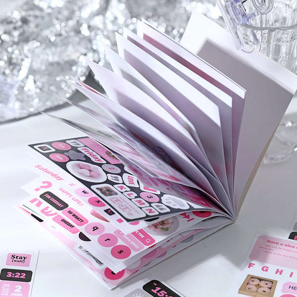 sticker custom sticker nama buku sekolah sticker cute Pelekat percuma ...