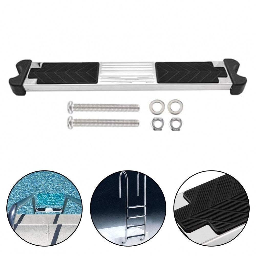 Effortless Installation Swimming Pool Ladder Pedals in Stainless Steel